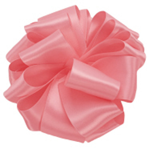 Wholesale Hot Pink Offray Double Faced Satin Ribbon